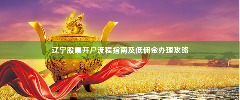 辽宁股票开户流程指南及低佣金办理攻略